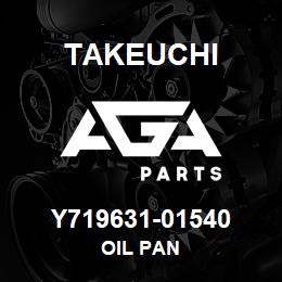 Y719631-01540 Takeuchi OIL PAN | AGA Parts