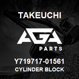 Y719717-01561 Takeuchi CYLINDER BLOCK | AGA Parts