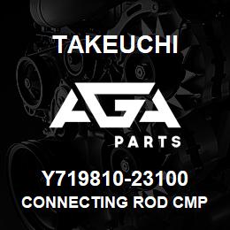 Y719810-23100 Takeuchi CONNECTING ROD CMP | AGA Parts