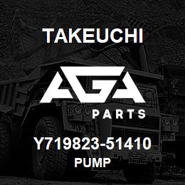 Y719823-51410 Takeuchi PUMP | AGA Parts