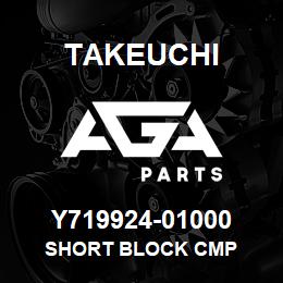 Y719924-01000 Takeuchi SHORT BLOCK CMP | AGA Parts