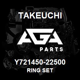 Y721450-22500 Takeuchi RING SET | AGA Parts