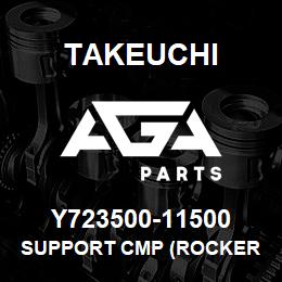 Y723500-11500 Takeuchi SUPPORT CMP (ROCKER | AGA Parts