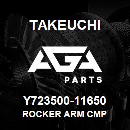 Y723500-11650 Takeuchi ROCKER ARM CMP | AGA Parts