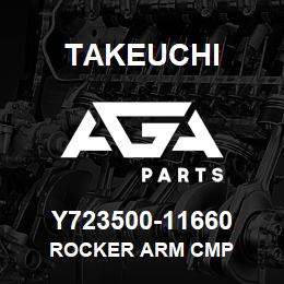 Y723500-11660 Takeuchi ROCKER ARM CMP | AGA Parts