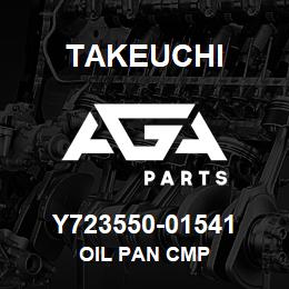 Y723550-01541 Takeuchi OIL PAN CMP | AGA Parts