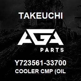 Y723561-33700 Takeuchi COOLER CMP (OIL | AGA Parts