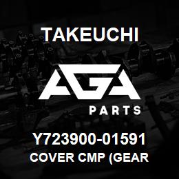 Y723900-01591 Takeuchi COVER CMP (GEAR | AGA Parts