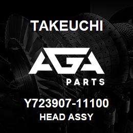 Y723907-11100 Takeuchi HEAD ASSY | AGA Parts