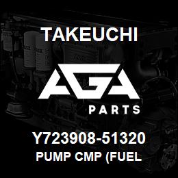 Y723908-51320 Takeuchi PUMP CMP (FUEL | AGA Parts