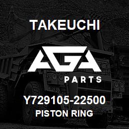 Y729105-22500 Takeuchi PISTON RING | AGA Parts