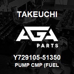 Y729105-51350 Takeuchi PUMP CMP (FUEL | AGA Parts