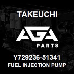Y729236-51341 Takeuchi FUEL INJECTION PUMP | AGA Parts