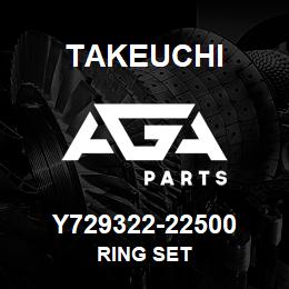 Y729322-22500 Takeuchi RING SET | AGA Parts