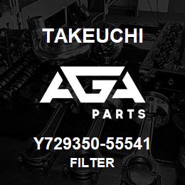 Y729350-55541 Takeuchi FILTER | AGA Parts