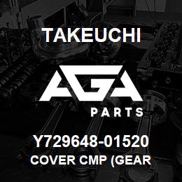 Y729648-01520 Takeuchi COVER CMP (GEAR | AGA Parts