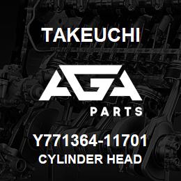Y771364-11701 Takeuchi CYLINDER HEAD | AGA Parts