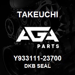 Y933111-23700 Takeuchi DKB SEAL | AGA Parts