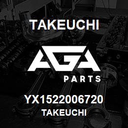 YX1522006720 Takeuchi TAKEUCHI | AGA Parts