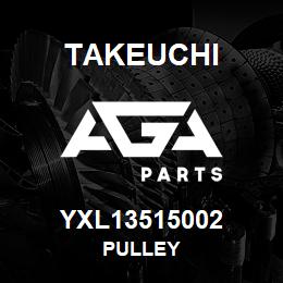 YXL13515002 Takeuchi PULLEY | AGA Parts