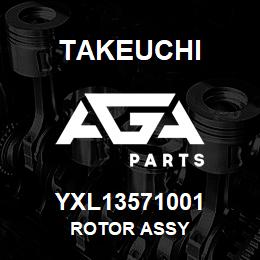 YXL13571001 Takeuchi ROTOR ASSY | AGA Parts