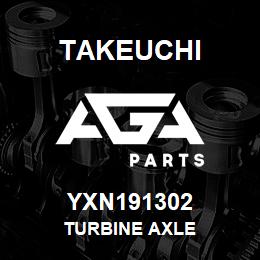 YXN191302 Takeuchi TURBINE AXLE | AGA Parts