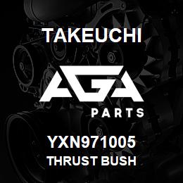 YXN971005 Takeuchi THRUST BUSH | AGA Parts