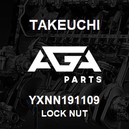 YXNN191109 Takeuchi LOCK NUT | AGA Parts