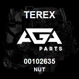 00102635 Terex NUT | AGA Parts