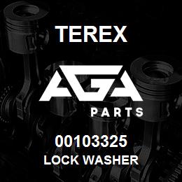 00103325 Terex LOCK WASHER | AGA Parts