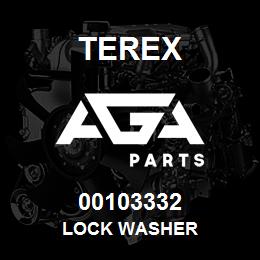 00103332 Terex LOCK WASHER | AGA Parts