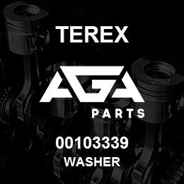 00103339 Terex WASHER | AGA Parts