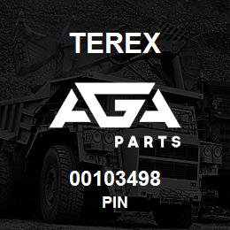 00103498 Terex PIN | AGA Parts