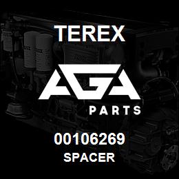 00106269 Terex SPACER | AGA Parts