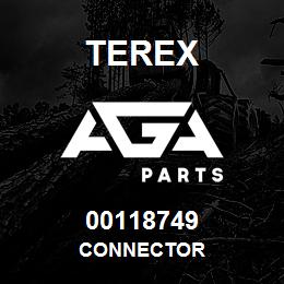 00118749 Terex CONNECTOR | AGA Parts