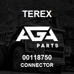 00118750 Terex CONNECTOR | AGA Parts