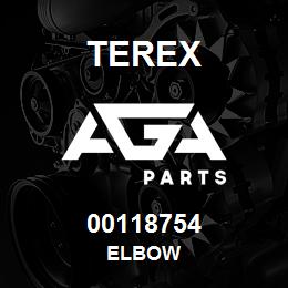 00118754 Terex ELBOW | AGA Parts