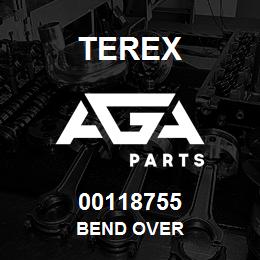 00118755 Terex BEND OVER | AGA Parts