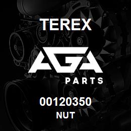 00120350 Terex NUT | AGA Parts