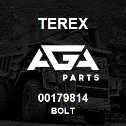 00179814 Terex BOLT | AGA Parts