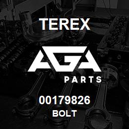 00179826 Terex BOLT | AGA Parts