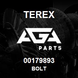 00179893 Terex BOLT | AGA Parts