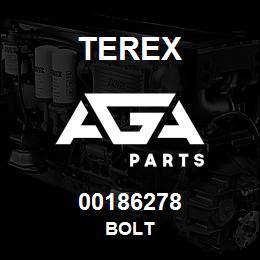 00186278 Terex BOLT | AGA Parts