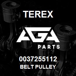 0037255112 Terex BELT PULLEY | AGA Parts