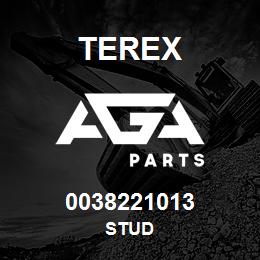 0038221013 Terex STUD | AGA Parts