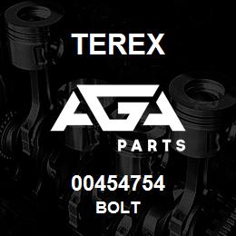 00454754 Terex BOLT | AGA Parts