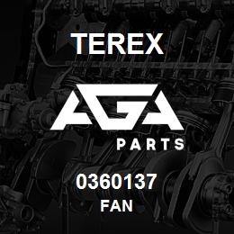 0360137 Terex FAN | AGA Parts