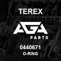0440671 Terex O-RING | AGA Parts