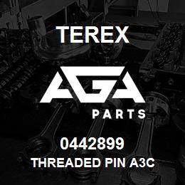 0442899 Terex THREADED PIN A3C | AGA Parts
