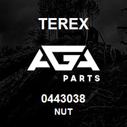 0443038 Terex NUT | AGA Parts